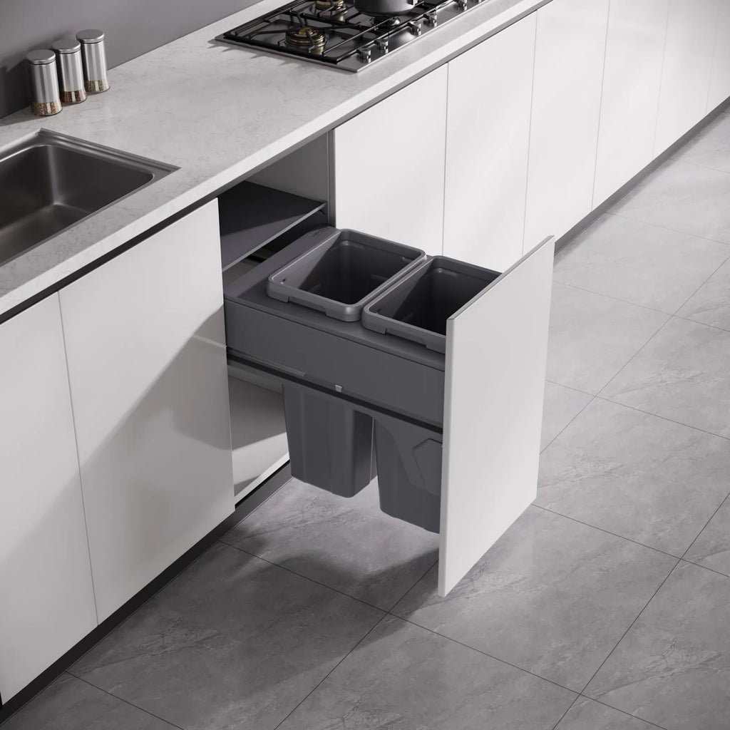 Vora 70L Twin Pull-Out Kitchen Bin (2x35L)