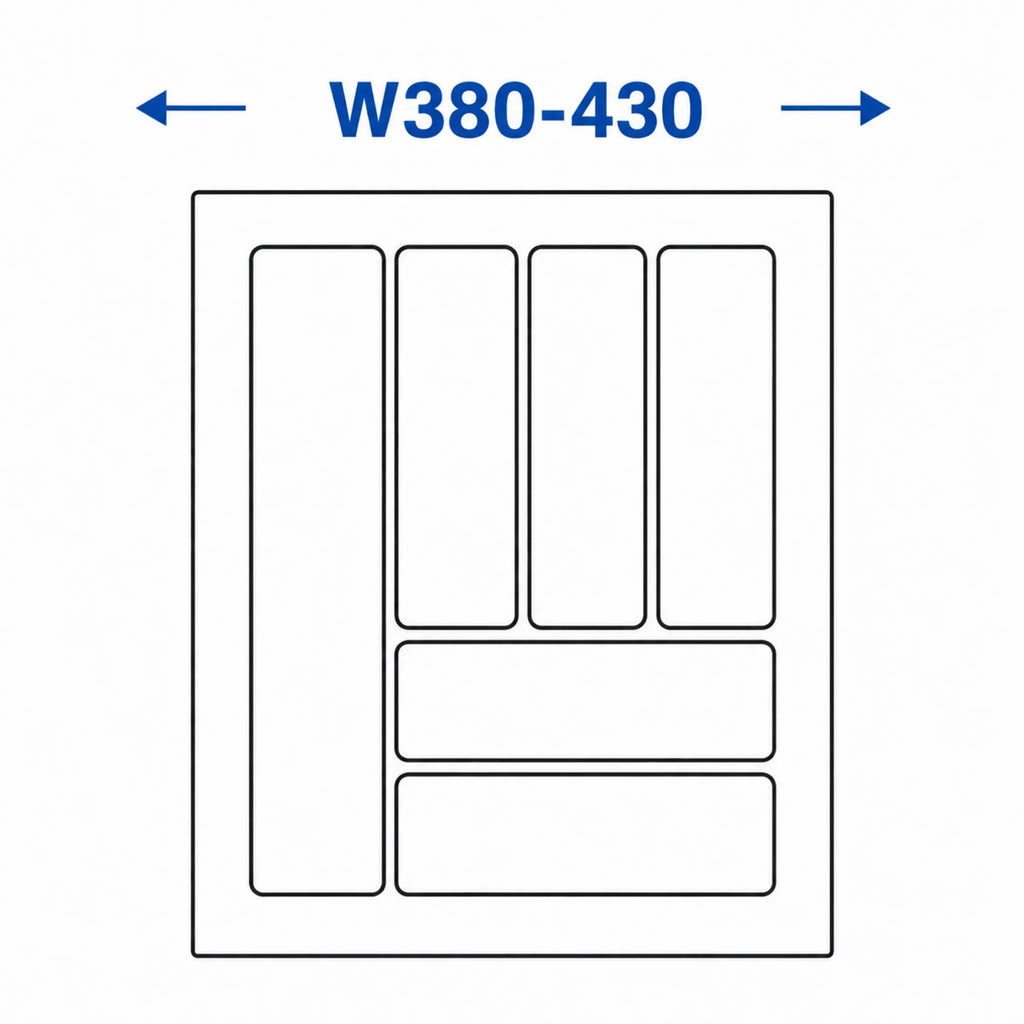 Classical Cutlery Tray 500mm Drawer Insert – view 3