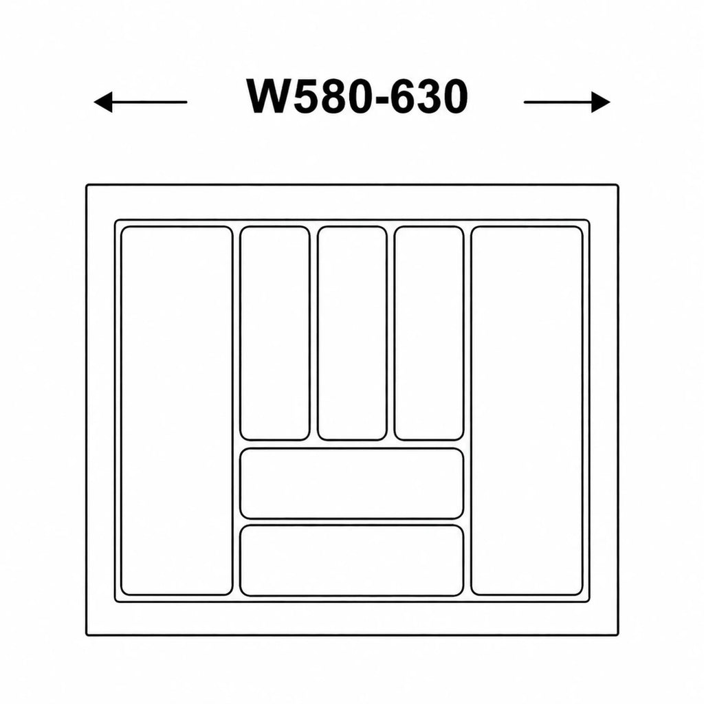 Classical Cutlery Tray 700mm Drawer Insert – view 3