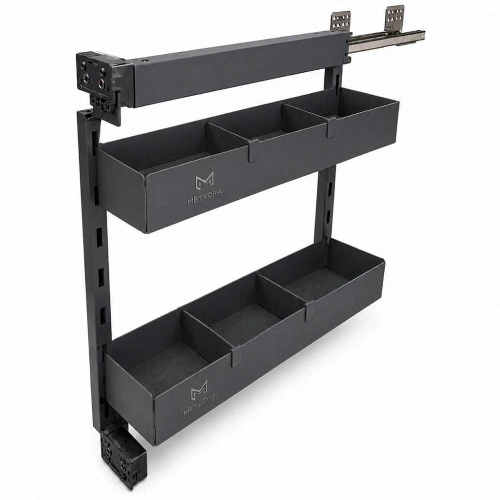 150mm Soft-Close Pull-Out Spice Rack