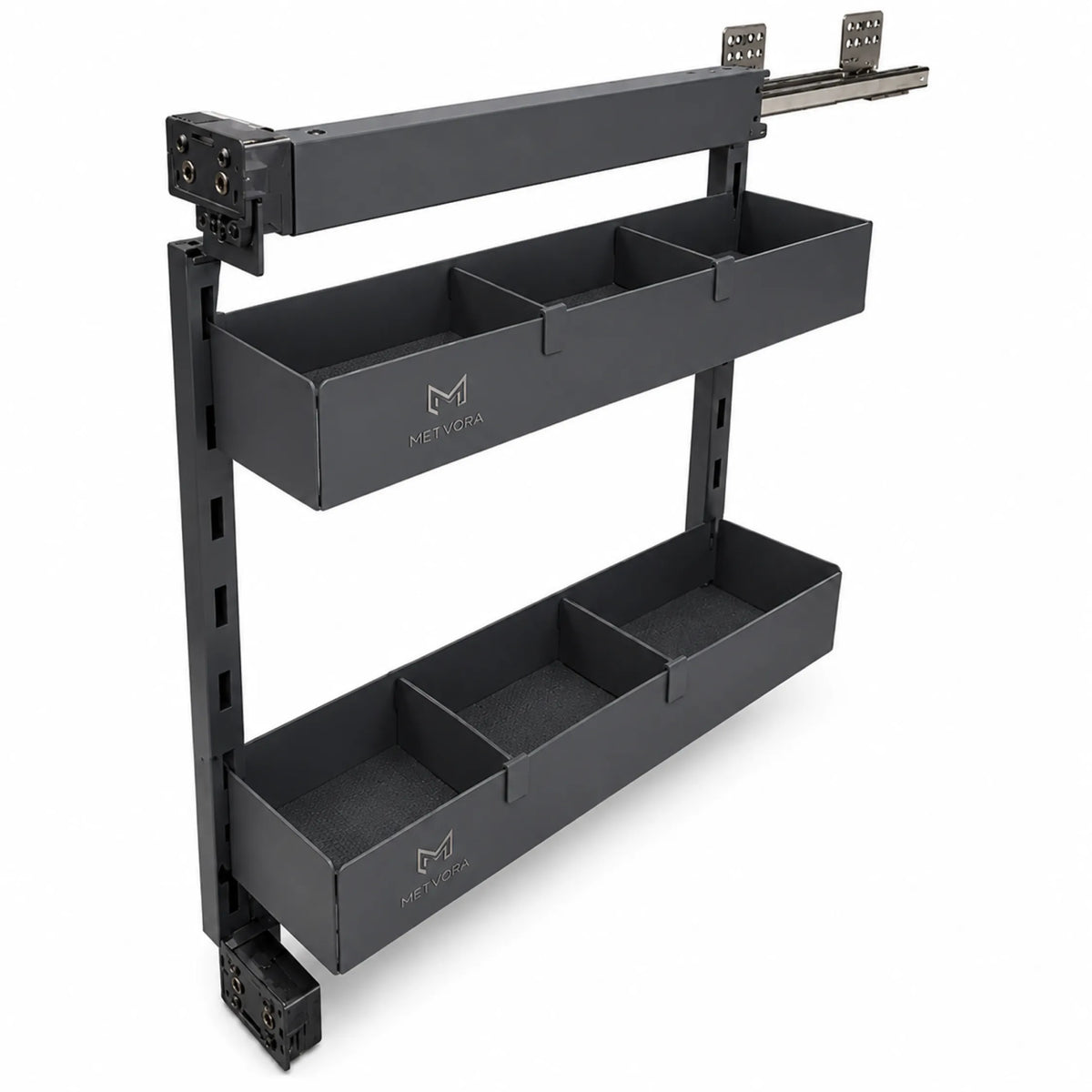 150mm Soft-Close Pull-Out Spice Rack