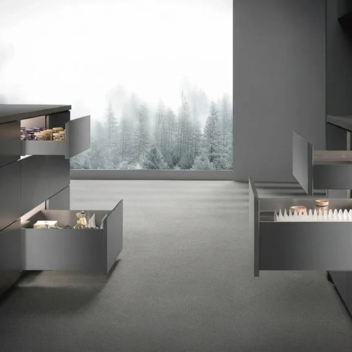 N9 Vora Box 217mm Slim Drawer System