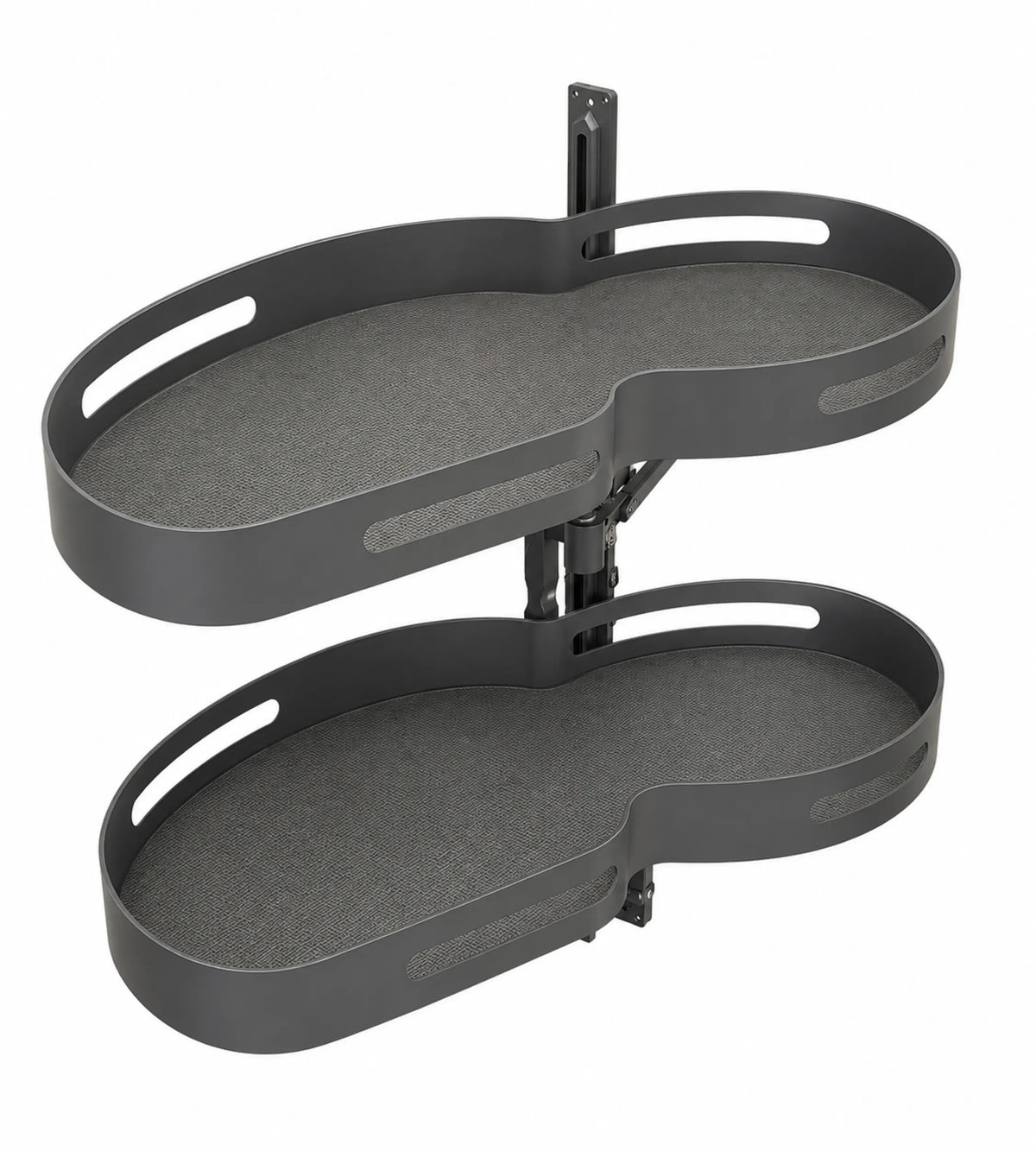 Swivel Slim Tray Lazy Susan for Cabinets